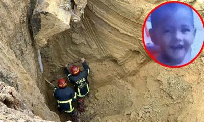 গভীর নলকূপের পাইপে পড়ে যাওয়া শিশু সাজিদকে জীবিত উদ্ধার