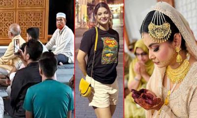 মসজিদে বিয়ে, হানিমুনে ‘হাফপ্যান্ট’ বিতর্কে শবনম ফারিয়া