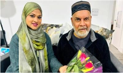 ইলিয়াস কাঞ্চনকে দেখতে গেলেন নায়িকা সোনিয়া