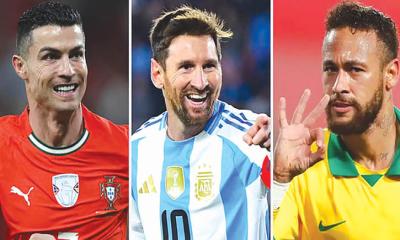 তিন মহাতারকার মধ্যে বিশ্বকাপ খেলার সম্ভাবনা কার কেমন