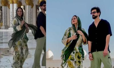 মসজিদের শান্ত পরিবেশ মনে গভীর প্রশান্তি এনে দিয়েছে: সোনাক্ষী সিনহা