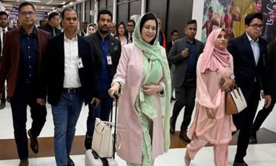 লন্ডনের পথে তারেক রহমানের সহধর্মিনী জুবাইদা রহমান