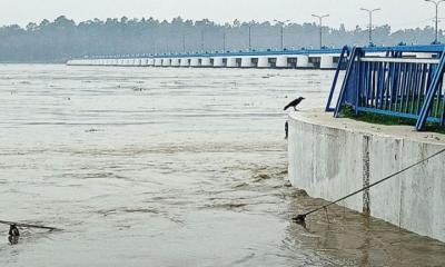 বিপৎসীমার ওপরে তিস্তার পানি