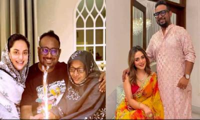 জন্মদিনে মায়ের সঙ্গে তমাকে পাশে নিয়ে কেক কাটলেন রাফী, বিয়ে-সংসারের গুঞ্জন