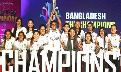 এই ট্রফি দেশের মানুষের জন্য—ফুটসালজয়ী অধিনায়ক সাবিনা