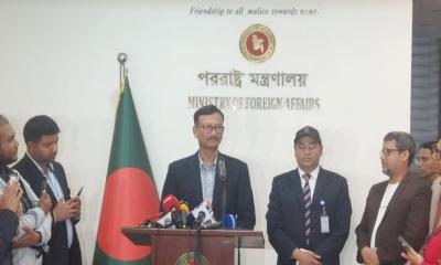 নির্বাচন নিয়ে প্রতিবেশীদের উপদেশ চাই না, ভারতকে পররাষ্ট্র উপদেষ্টা