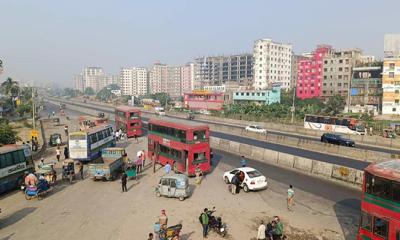 ঢাকা-চট্টগ্রাম মহাসড়কে যান চলাচল স্বাভাবিক