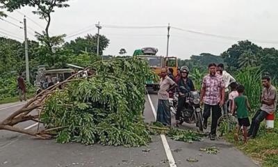 অবরোধে ঢাকার সঙ্গে বিচ্ছিন্ন ২১ জেলা