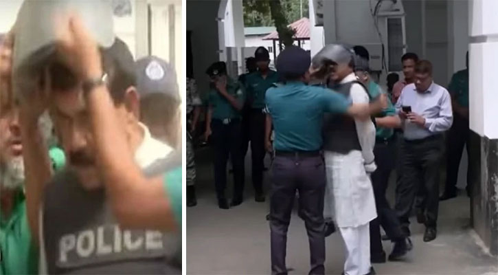 ট্রাইব্যুনালে মেজাজ হারালেন শাজাহান খান, ফেলে দিলেন হেলমেট