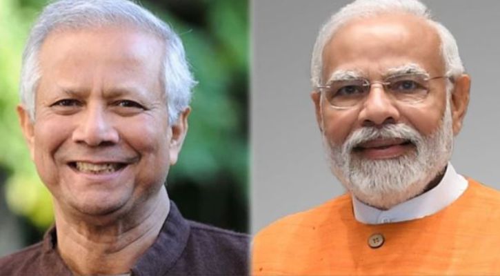 ইউনূসের নেতৃত্বাধীন অন্তর্বর্তী সরকারকে নরেন্দ্র মোদির শুভেচ্ছা