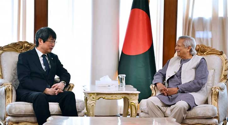 বিদায়ী সাক্ষাতে প্রধান উপদেষ্টাকে যা বলে গেলেন জাপানি রাষ্ট্রদূত