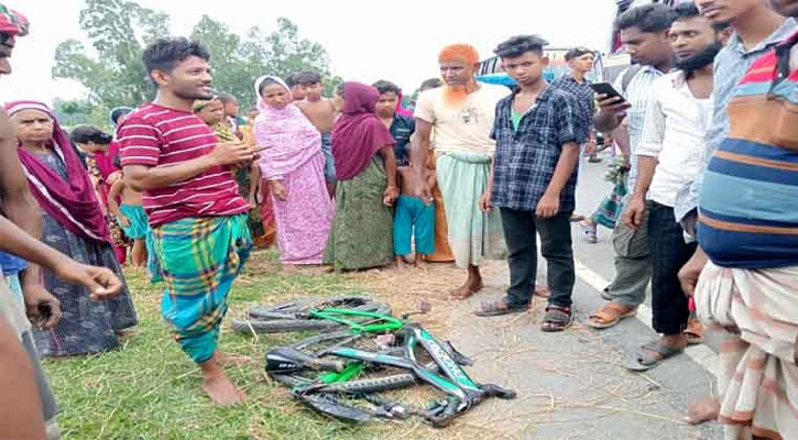 সাইকেল ঠিক করে বাড়ি ফেরা হলো না জিসানের