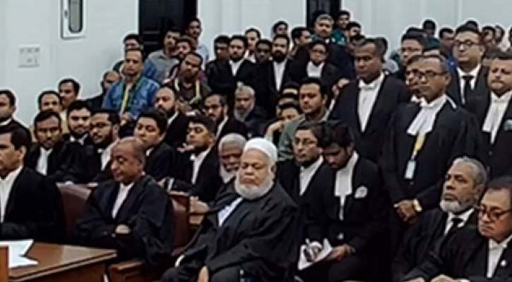 শেখ হাসিনার মামলায় ট্রাইব্যুনালে রায় পড়া চলছে