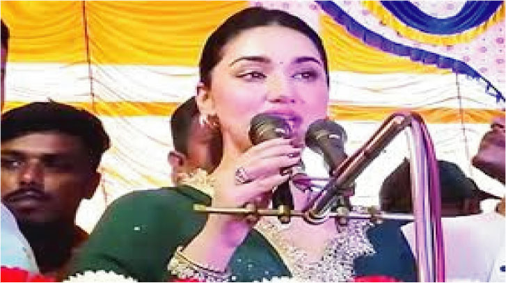 বিএনপির সমাবেশে যা বললেন অপু বিশ্বাস