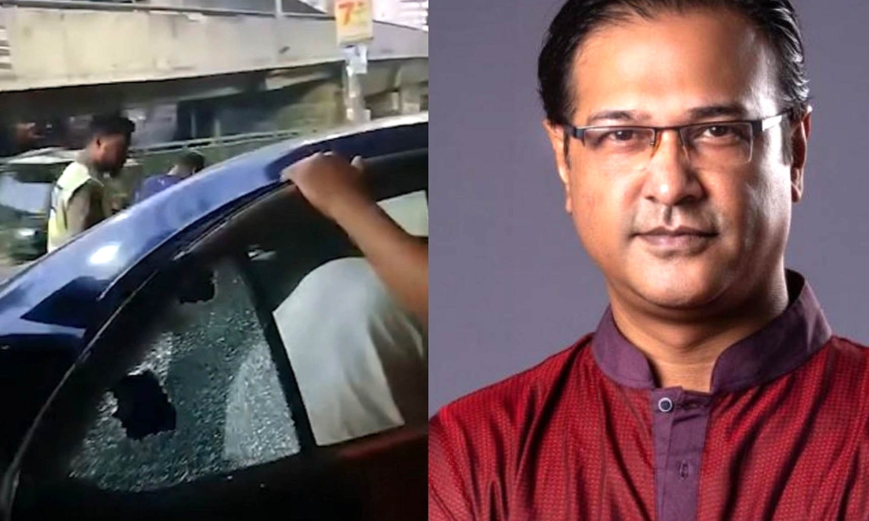 সংগীতশিল্পী আসিফ আকবরের গাড়িতে গুলি