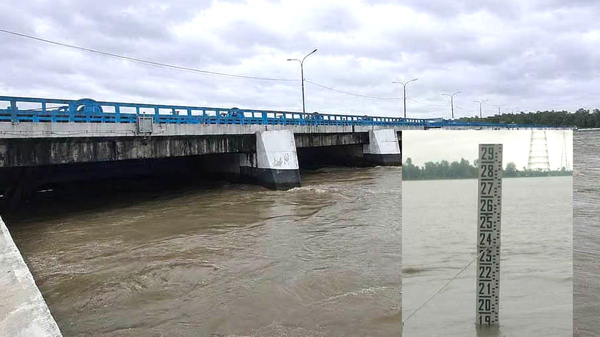 বিপৎসীমার কাছাকাছি তিস্তার পানি