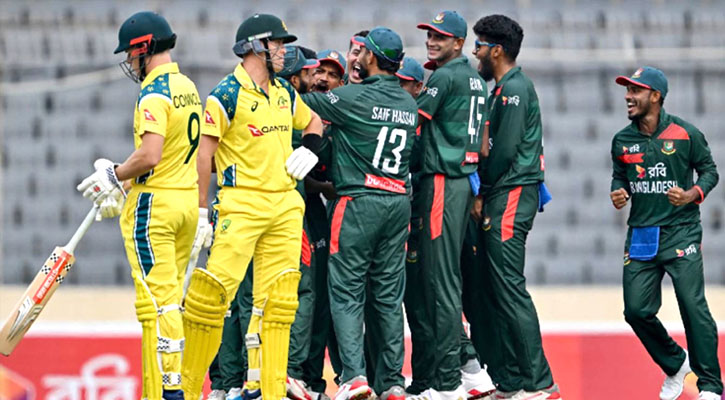 ২১ বছর পর অস্ট্রেলিয়াকে হারাল বাংলাদেশ