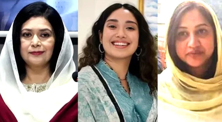 বগুড়া-৬: নির্বাচনী আলোচনায় জুবাইদা-জাইমা-শর্মিলা 