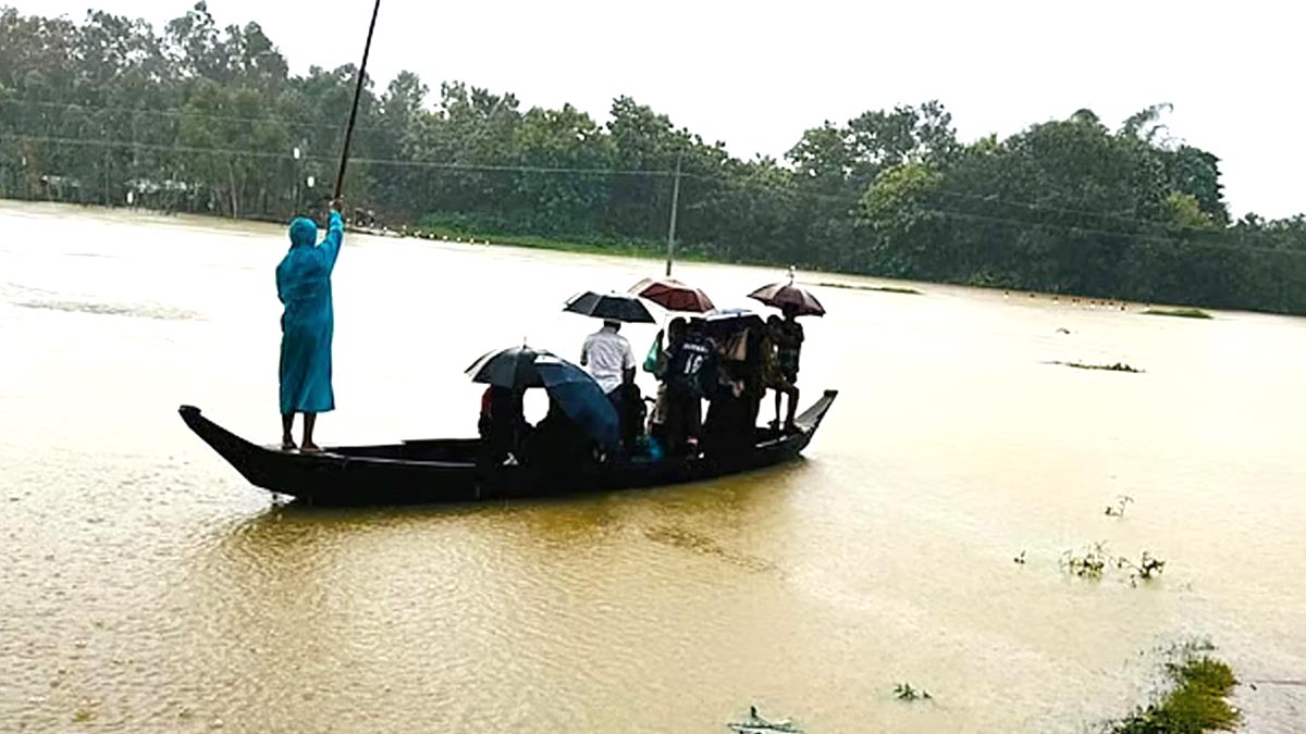 দেশের পাঁচ নদীর পানি বিপৎসীমার ওপরে