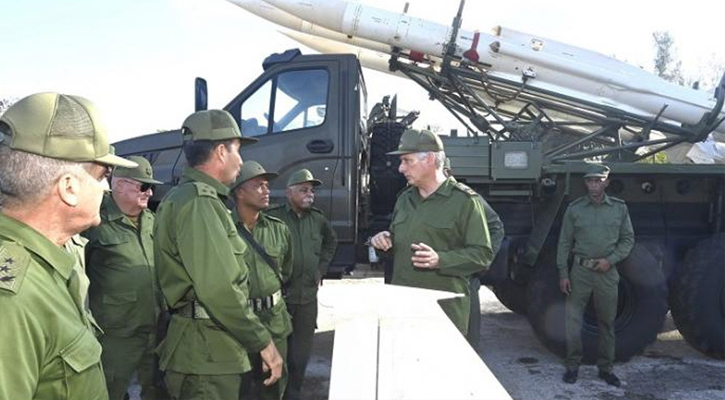 ‍‍`মার্কিন আগ্রাসন ঠেকাতেই সামরিক মহড়া চালাচ্ছে কিউবা‍‍`