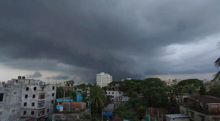 দুপুরের মধ্যে ঢাকায় বজ্রবৃষ্টি