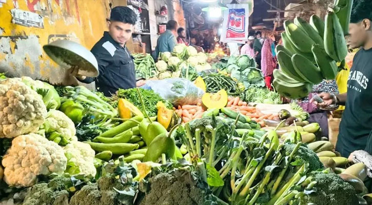 বাজারে উত্তাপ থাকলেও কমেছে মূল্যস্ফীতি