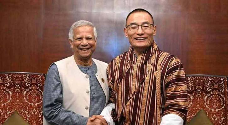ঢাকায় ভুটানের প্রধানমন্ত্রী
