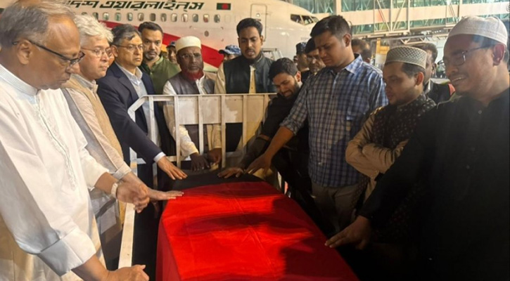 ওসমান হাদির জানাজা শনিবার দুপুর দুইটায়