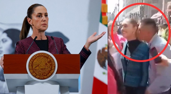 রাস্তায় মেক্সিকোর প্রেসিডেন্টকে চুমু দেওয়ার চেষ্টা, আটক ১