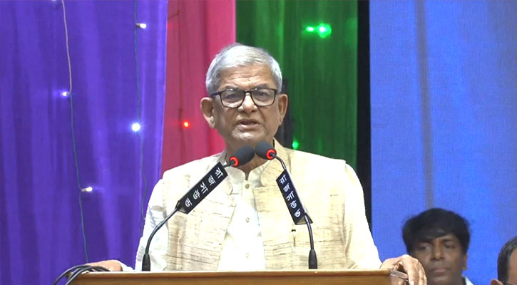 স্বাধীনতার ৫৫ বছর পর আবারও সেই অপশক্তি মাথাচাড়া দিয়ে উঠছে : মির্জা ফখরুল ইসলাম আলমগীর 