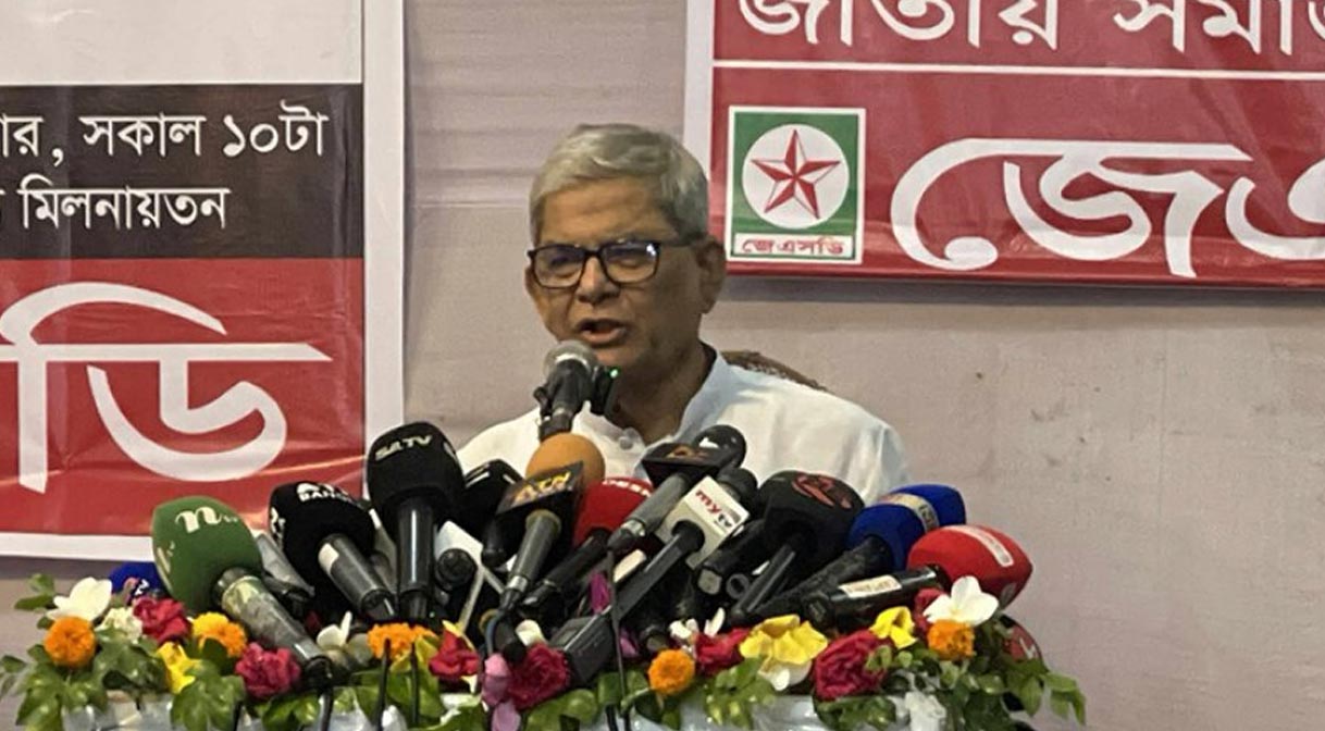 নির্বাচনের আগে গণভোটের সুযোগ এখন আর নেই: মির্জা ফখরুল