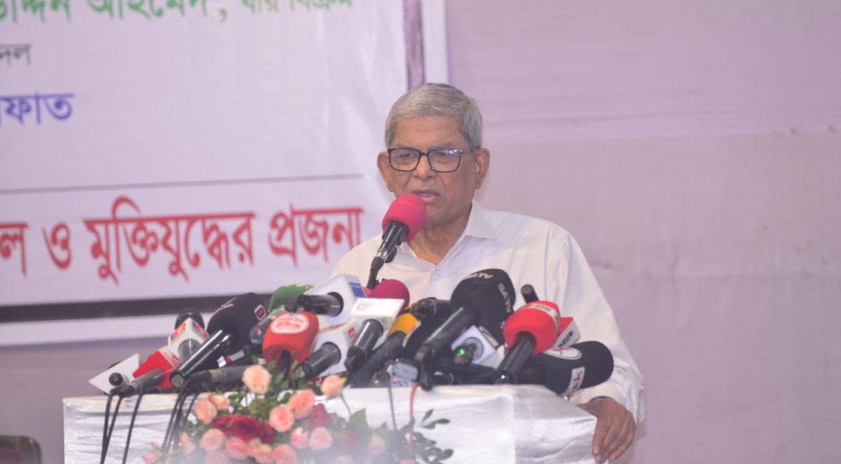এখন পর্যন্ত নির্বাচনে যত বাধা, সব জামায়াত সৃষ্টি করেছে: মির্জা ফখরুল
