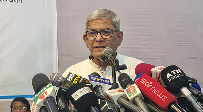 সোশ্যাল মিডিয়া ব্যবহার করে মব তৈরি করা হচ্ছে: মির্জা ফখরুল