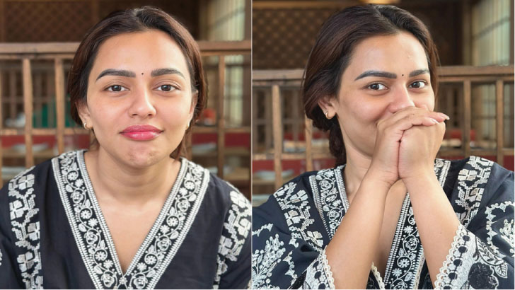 মেকআপহীন ফারিয়ায় মুগ্ধ অনুরাগীরা