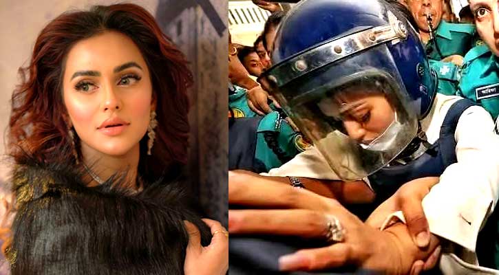 কাঠগড়ায় বিমর্ষ ফারিয়া, দেয়ালের দিকে তাকিয়ে ছিলেন