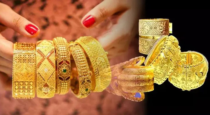 গতকাল কমার পর আজ আবার বাড়ল সোনার দাম