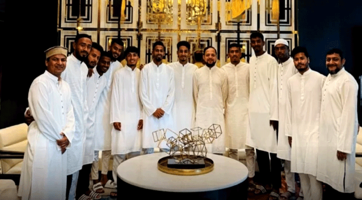 হামজাদের অন্যরকম এক ঈদ উদযাপন