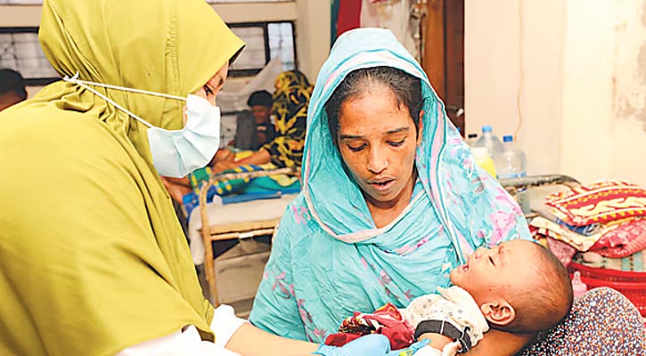 হামসহ ১০ রোগের টিকার সংকট