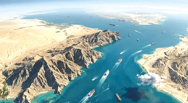 হরমুজ প্রণালিতে টোল আদায়ের অনুমতি পেল ইরান ও ওমান