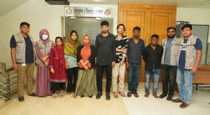 ‘হানি ট্র্যাপের’ ফাঁদে ফেলে নারীর সঙ্গে ভিডিও ধারণের পর টাকা হাতিয়ে নিত চক্রটি