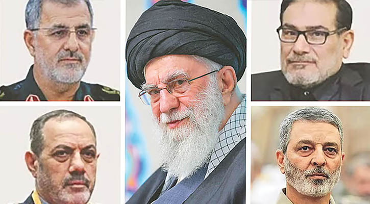 খামেনির সঙ্গে ইরানের যেসব শীর্ষ কর্মকর্তা নিহত হয়েছেন