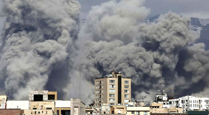 নতুন করে হামলা শুরু করেছে ইসরায়েল