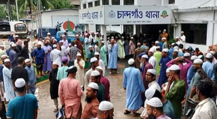 চাঁদাবাজির মামলায় ইসলামী আন্দোলনের নেতা আটক, থানা ঘেরাও