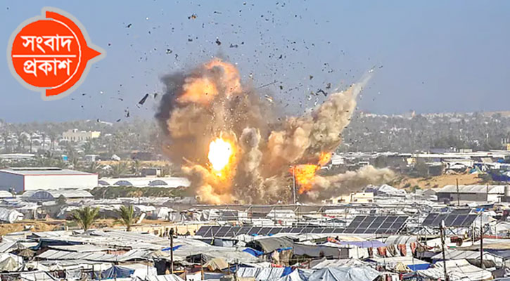 গাজা জুড়ে ইসরায়েলের নতুন বিমান হামলা