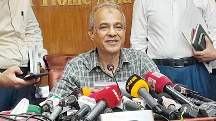 আইনশৃঙ্খলা পরিস্থিতি আগের চেয়ে অনেক ভালো : স্বরাষ্ট্র উপদেষ্টা