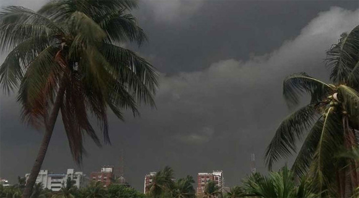 রাতের মধ্যে ৮ জেলায় ৬০ কিলোমিটার বেগে ঝড়ের আভাস
