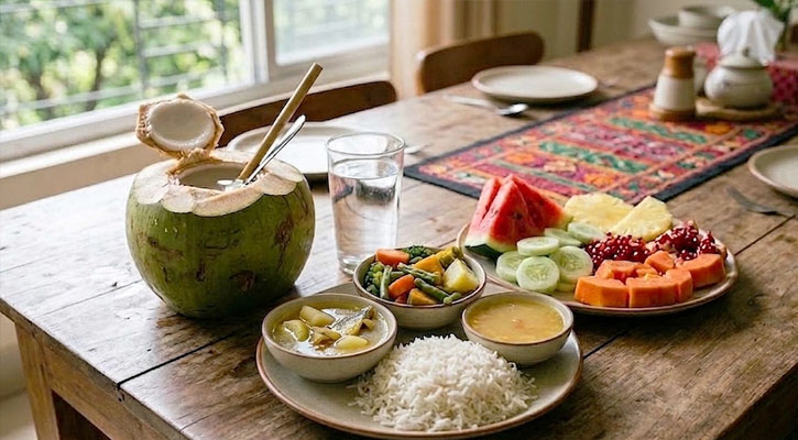 গরমে স্বস্তি দেবে যেসব খাবার