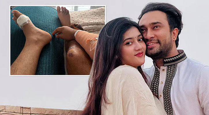 দুর্ঘটনায় স্ত্রীসহ আহত অভিনেতা জোভান