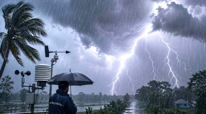 দেশের ১৮ অঞ্চলে ঝড়সহ বজ্রবৃষ্টির শঙ্কা