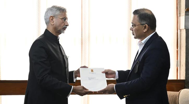 মোদির ব্যক্তিগত চিঠি তারেক রহমানের কাছে পৌঁছে দিয়েছি : জয়শঙ্কর